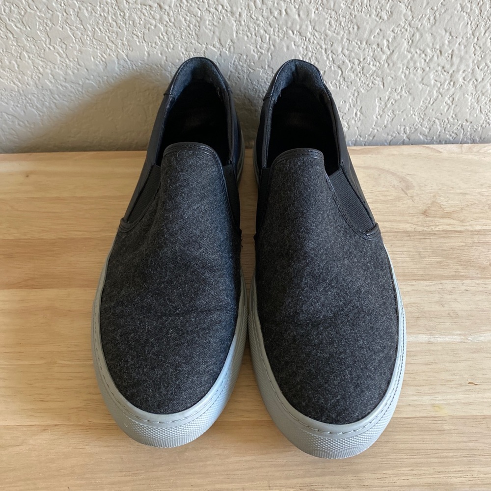 National Standard Dark Grey/Black Slip On Sneaker / Size 43 - Picture 3 of 10